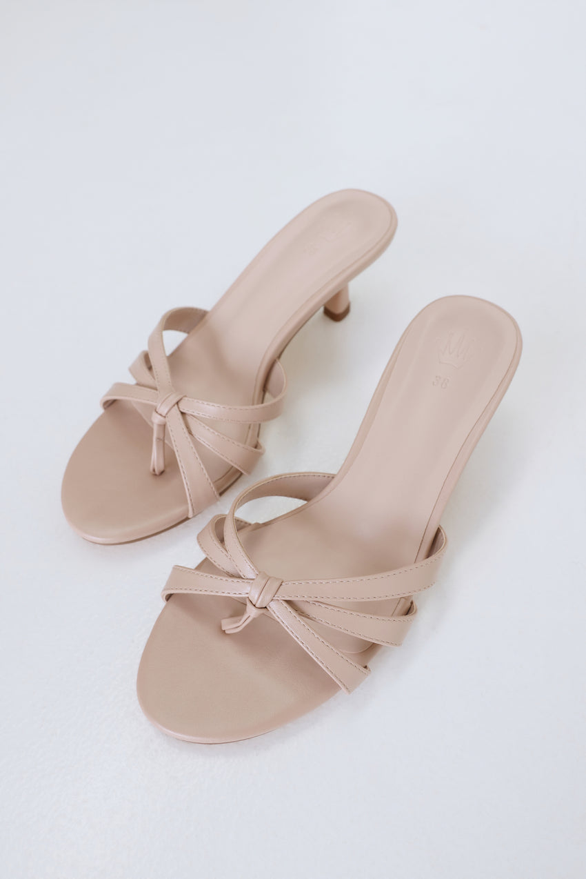 The Roxy Heels Nude PU