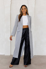 Secret Crush Coat Grey Marle