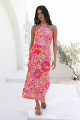 SEVEN WONDERS Leyana Maxi Dress Pink