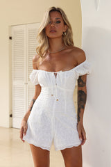 Limitless Potential Romper White