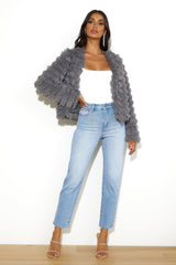 Shake It Out Jacket Charcoal