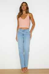 RIDERS BY LEE Mid Vintage Straight Jeans Summertime Blue