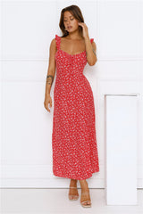 Here To Slay Maxi Dress Red