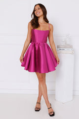 One Day Mini Dress Magenta