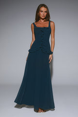 Shoreline Luxe Maxi Dress Green