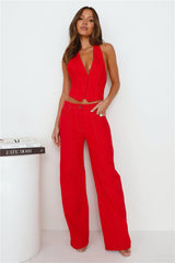 Je Suis Halter Crimson