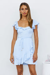 Dawn Shine Dress Blue