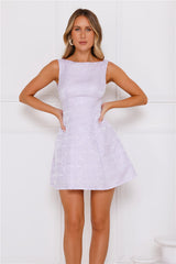 Daisy Delight Mini Dress Lilac