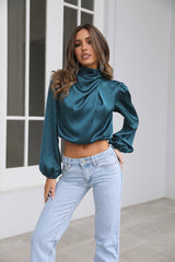 Ready To Work Top Teal