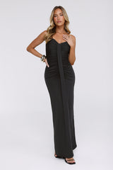 Wisp Wonder Strapless Maxi Dress Black