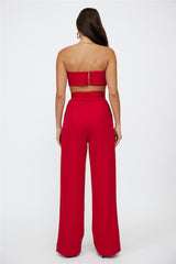 Blind Love Pants Red