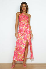 Soaring Through Maxi Dress Pink