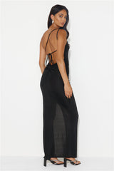 Steal The Attention Maxi Dress Black