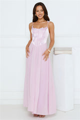 Soft Focus Girl Maxi Dress Lilac