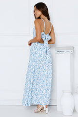 Waking Sun Maxi Dress Blue