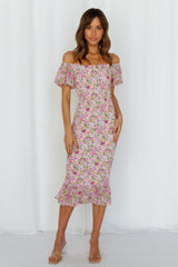 Members Only Midi Dress Lilac