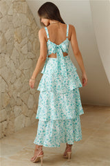 Letting Sunshine In Maxi Dress Green