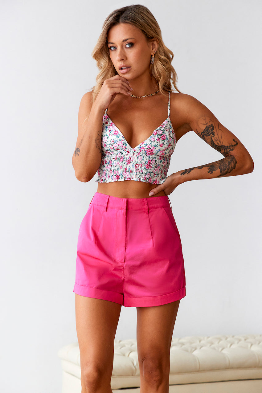 HELLO MOLLY Pretty View Shorts Pink