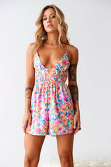 Choosing Fun Romper Pink