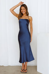 Memory Lanes Midi Dress Navy