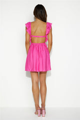 Serene Sunshine Mini Dress Pink
