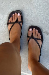 Ailani Thong Sandals Chocolate